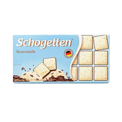 Шоколад Schogetten Stracciatella 100г в магазине milli.com.ru