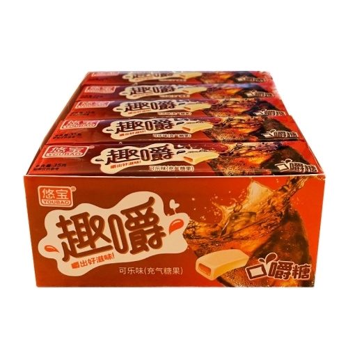 Конфеты жевательные Yobao с начинкой Mix вкусов 35г в магазине milli.com.ru