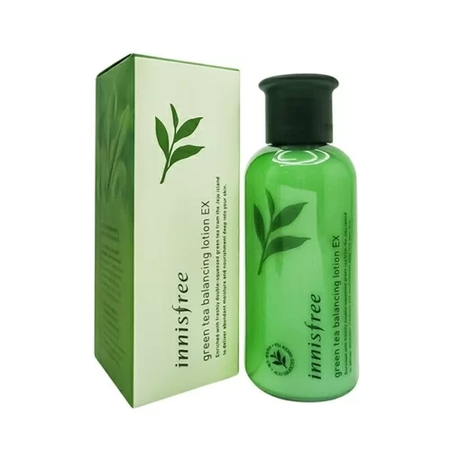 Тоник Innisfree Green Tea Balancing Skin EX с экстрактом зелёного чая 200мл в магазине milli.com.ru