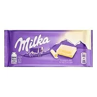 Шоколад Milka White Chocolate 100г 