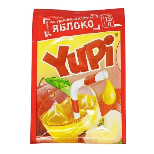 Растворимый напиток Yupi Яблоко в магазине milli.com.ru