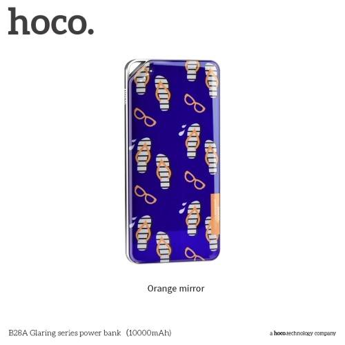 Портативный аккумулятор Hoco B28A 10000 mAh orange mirror в магазине milli.com.ru
