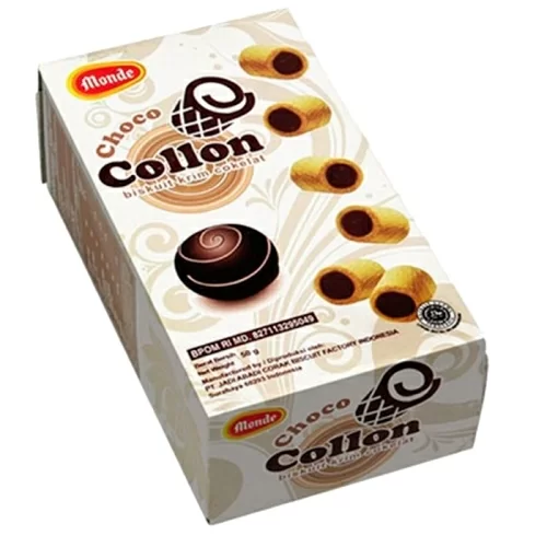 Печенье Monde Collon с шоколадным кремом 50г в магазине milli.com.ru