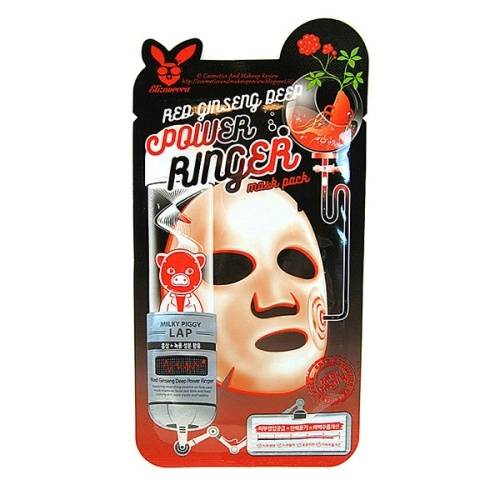 Тканевая маска для лица Elizavecca Red Ginseng в магазине milli.com.ru