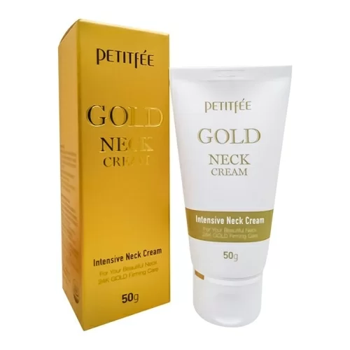 Крем для лица и шеи Petitfee Gold Neck Cream 50мл в магазине milli.com.ru