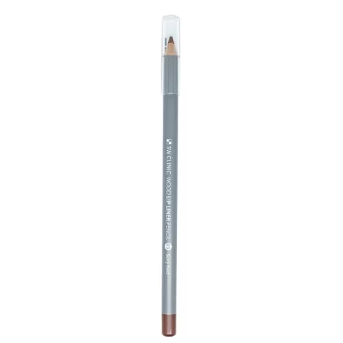 Карандаш для губ 3W Clinic Wood Lip Liner Pencil тон 03 Sexy Red	 в магазине milli.com.ru