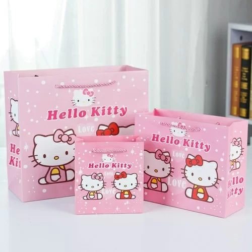 Пакет подарочный Milli Hello Kitty 23*19 в магазине milli.com.ru
