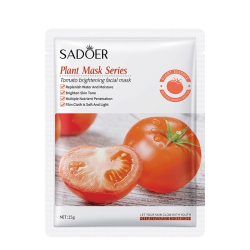 Маска для лица Sadoer SD81785 осветляющая с экстрактом томатов в магазине milli.com.ru