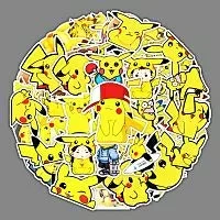 Стикеры наклейки Milli Пикачу Pikachu 54шт 