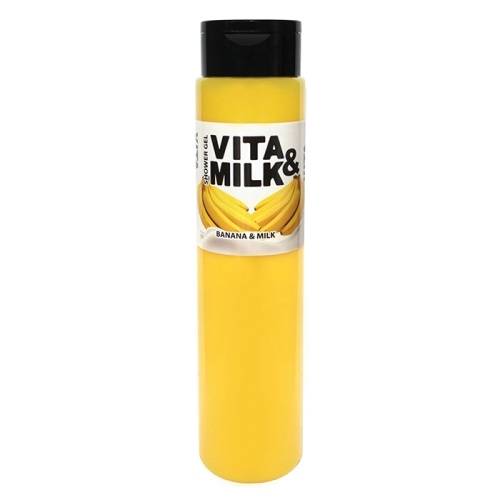 Гель для душа Vita&Milk Банан и Молоко 350мл в магазине milli.com.ru