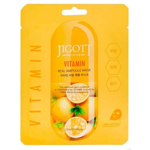 Тканевая маска для лица Jigott Vitamin Ampoule в магазине milli.com.ru
