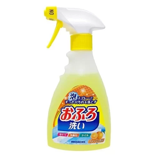 Чистящая спрей-пена для ванны Nihon с антибактериальным эффектом и апельсиновым маслом 400мл в магазине milli.com.ru