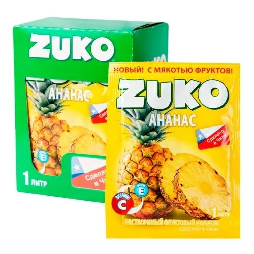 Растворимый напиток Zuko Ананас в магазине milli.com.ru