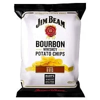 Чипсы картофельные Jim Beam Whiskey 120g 
