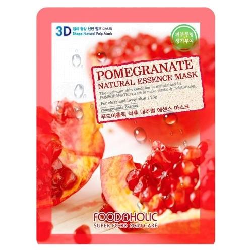 Маска для лица Foodaholic Essence Pomegranate в магазине milli.com.ru