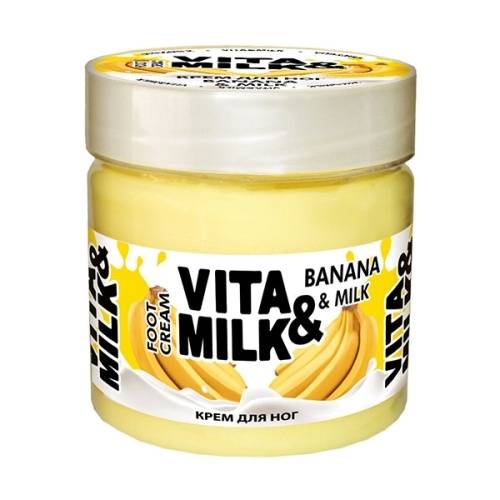 Крем для ног Vita&Milk Банан и молоко 150мл в магазине milli.com.ru