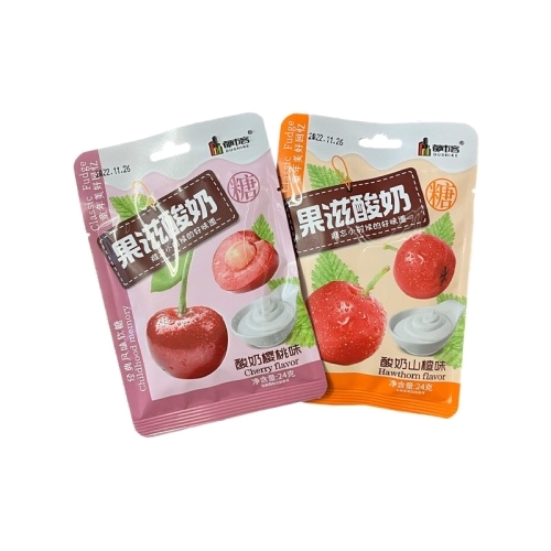 Конфеты жевательные Dushike йогуртовые ягодные 24г в магазине milli.com.ru