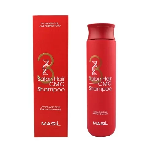 Шампунь Masil 3 Salon Hair CMC Shampoo 1Pack восстанавливающий с аминокислотами 300мл в магазине milli.com.ru