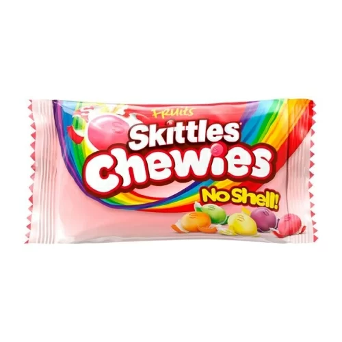 Жевательные конфеты Skittles Chewies 38г в магазине milli.com.ru