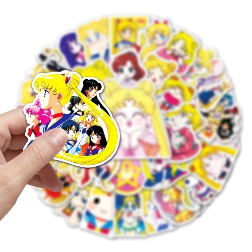 Стикеры наклейки Milli Сейлор Мун Sailor Moon 51шт в магазине milli.com.ru фото 3