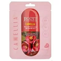 Тканевая маска для лица Jigott Camellia Ampoule 