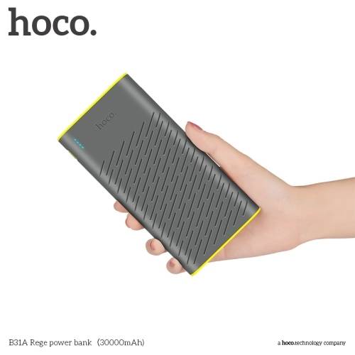 Портативный аккумулятор Hoco B31A 30000 mAh серый в магазине milli.com.ru