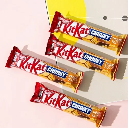 Шоколад KitKat Chunky Peanut Butter с арахисовым маслом 42г 2 в магазине milli.com.ru