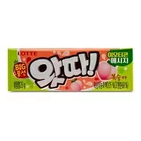 Жевательная резинка Lotte Big Bubble Gum персик 23г 
