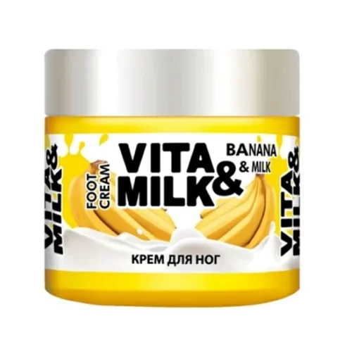 Крем для ног Vita&Milk Банан и молоко в магазине milli.com.ru