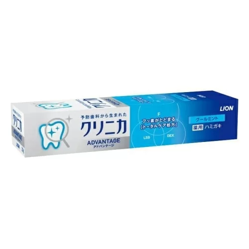 Зубная паста Lion Clinica Advantage Cool mint с витамином Е Освежающая мята в магазине milli.com.ru