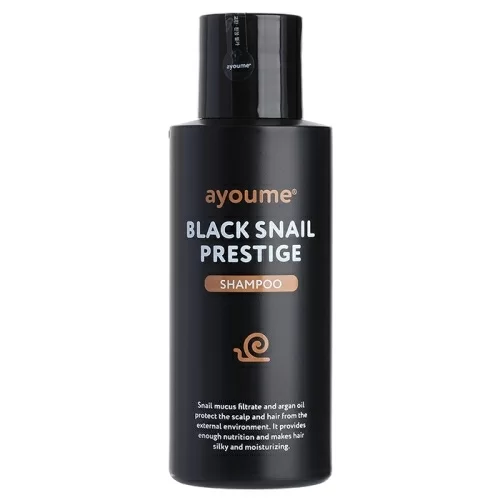 Шампунь для волос Ayoume Black Snail Prestige 100мл в магазине milli.com.ru