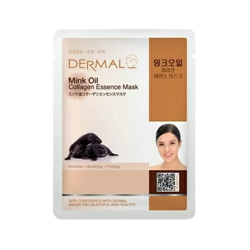 Косметическая маска Dermal с коллагеном и маслом норки в магазине milli.com.ru