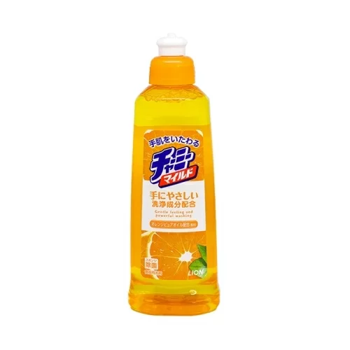 Средство для мытья посуды Lion Charmy V Quick с натуральным маслом апельсина 260мл в магазине milli.com.ru