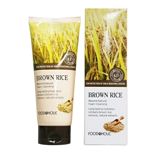 Пенка для лица Foodaholic Brown Rice 180мл в магазине milli.com.ru
