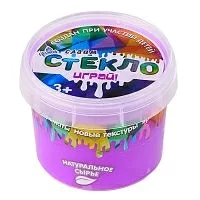 Слайм Стекло Party Slime Фиолетовый неон 100г 