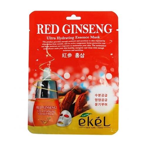 Маска для лица Ekel Essence Red Ginseng в магазине milli.com.ru