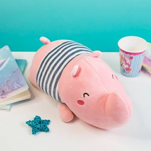 Мягкая игрушка Milli Leyan Rhinoceros 30см розовая  в магазине milli.com.ru
