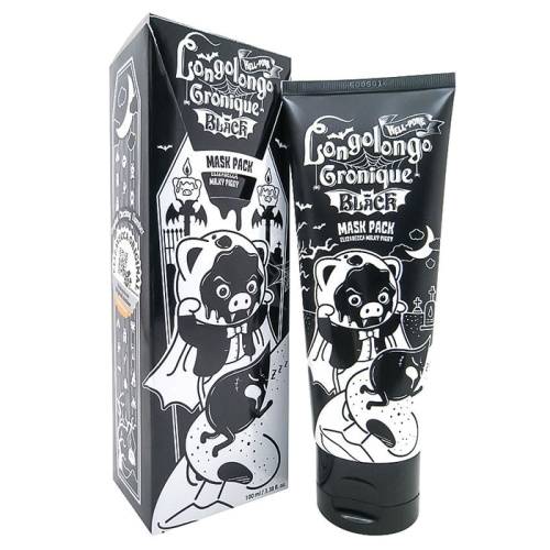 Маска для лица Elizavecca Milky Piggy Hell-Pore Longolongo Gronique Black Mask Pack в магазине milli.com.ru