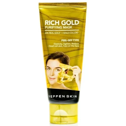 Маска-пленка Yeppen Skin Rich Gold 100г в магазине milli.com.ru
