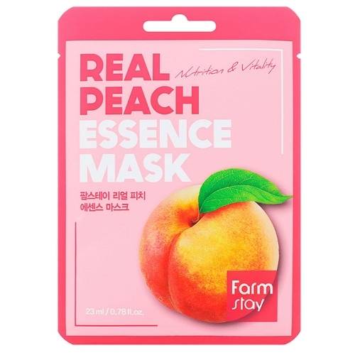 Тканевая маска для лица Farm Stay Real Peach в магазине milli.com.ru