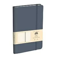 Блокнот А5 Joy Book листы в точку серый маренго 