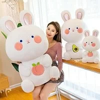 Мягкая игрушка Milli Зайка Кролик с персиком 30см 