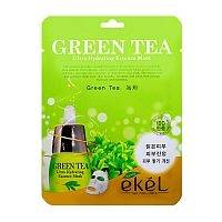 Маска для лица Ekel Essence Green Tea 