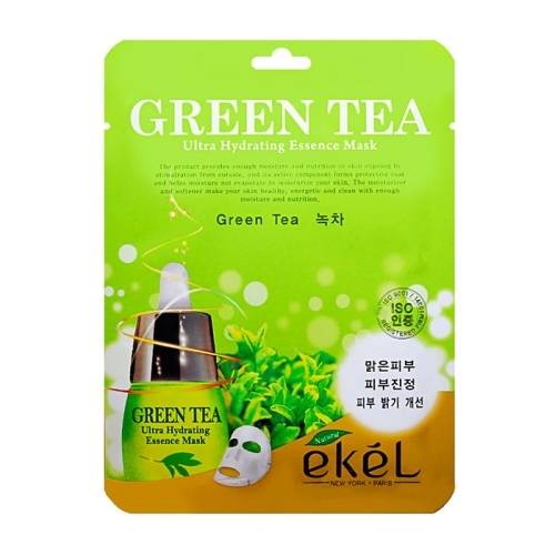 Маска для лица Ekel Essence Green Tea в магазине milli.com.ru