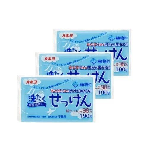 Хозяйственное мыло Kaneyo для стойких загрязнений с антибактериальным и дезодорирующим эффектом 190г в магазине milli.com.ru
