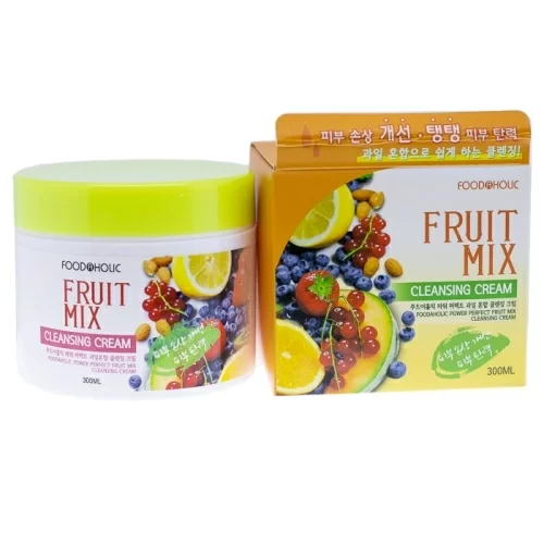 Крем для лица и тела Foodaholic Fruit Mix Увлажняющий 300ml в магазине milli.com.ru