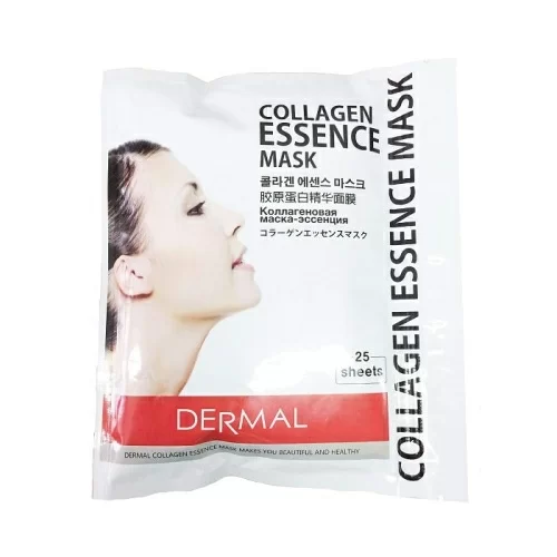 Набор масок для лица Dermal с коллагеном и гиалуроновой кислотой 25шт в магазине milli.com.ru