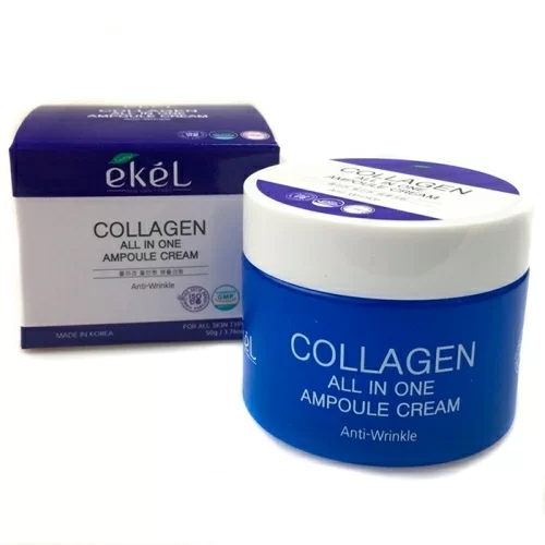 Крем для лица Ekel Collagen Ampoule Cream 50мл в магазине milli.com.ru
