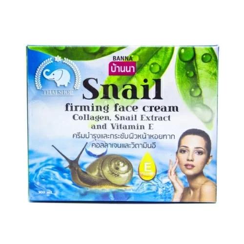 Крем для лица Banna Snail Extract and Collagen 100мл в магазине milli.com.ru