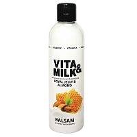 Бальзам для всех типов волос Vita&Milk Маточное молочко и миндаль 250мл 